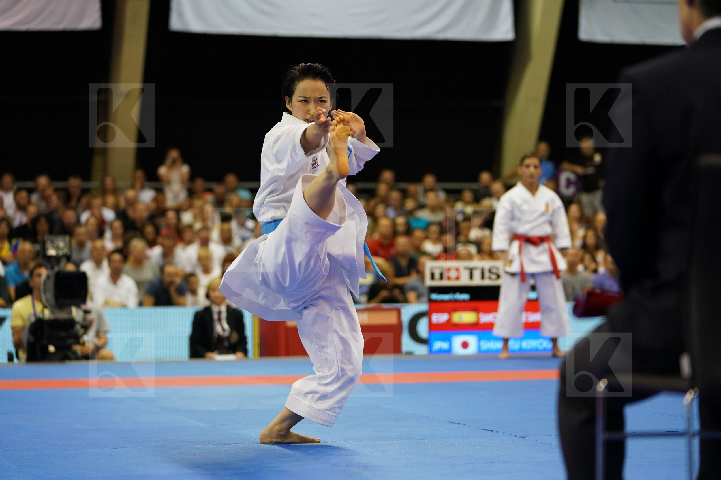 Female Kata Gold match Japan Shimizu Kiyou